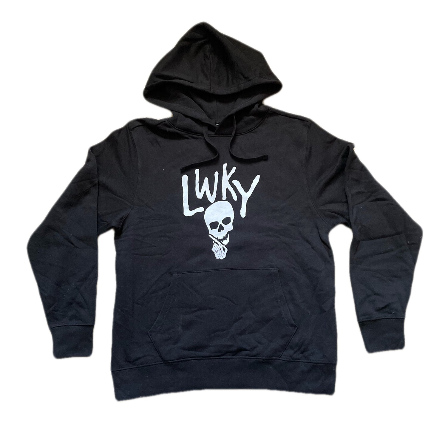 LWKY SKULL HOODIE (BLACK)