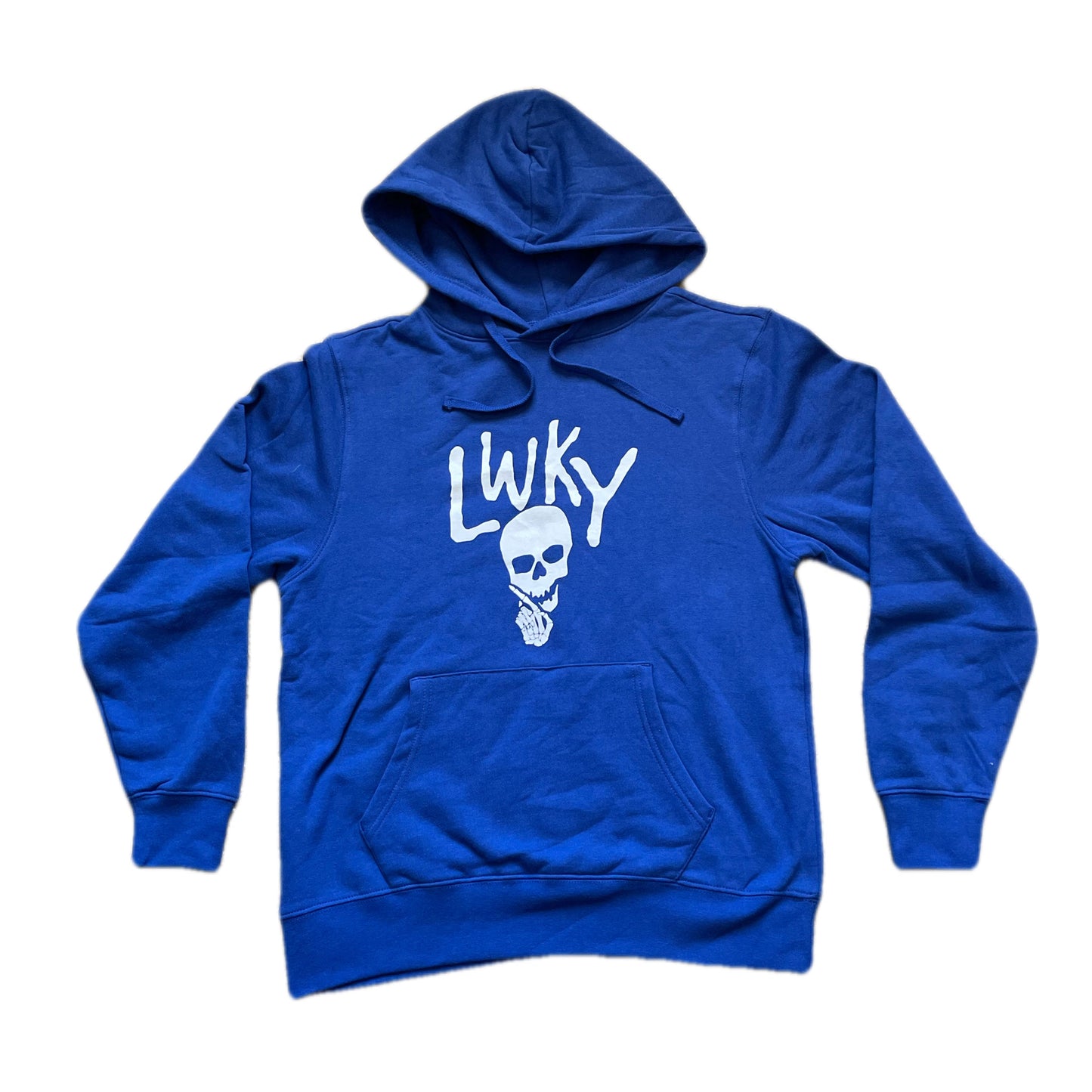 LWKY SKULL HOODIE (ROYAL BLUE)